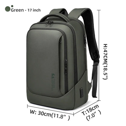 Multifunctional Men's Backpack 15.6" Laptop Backpack Waterproof Large Capacity Work Travel Backpack with USB Port