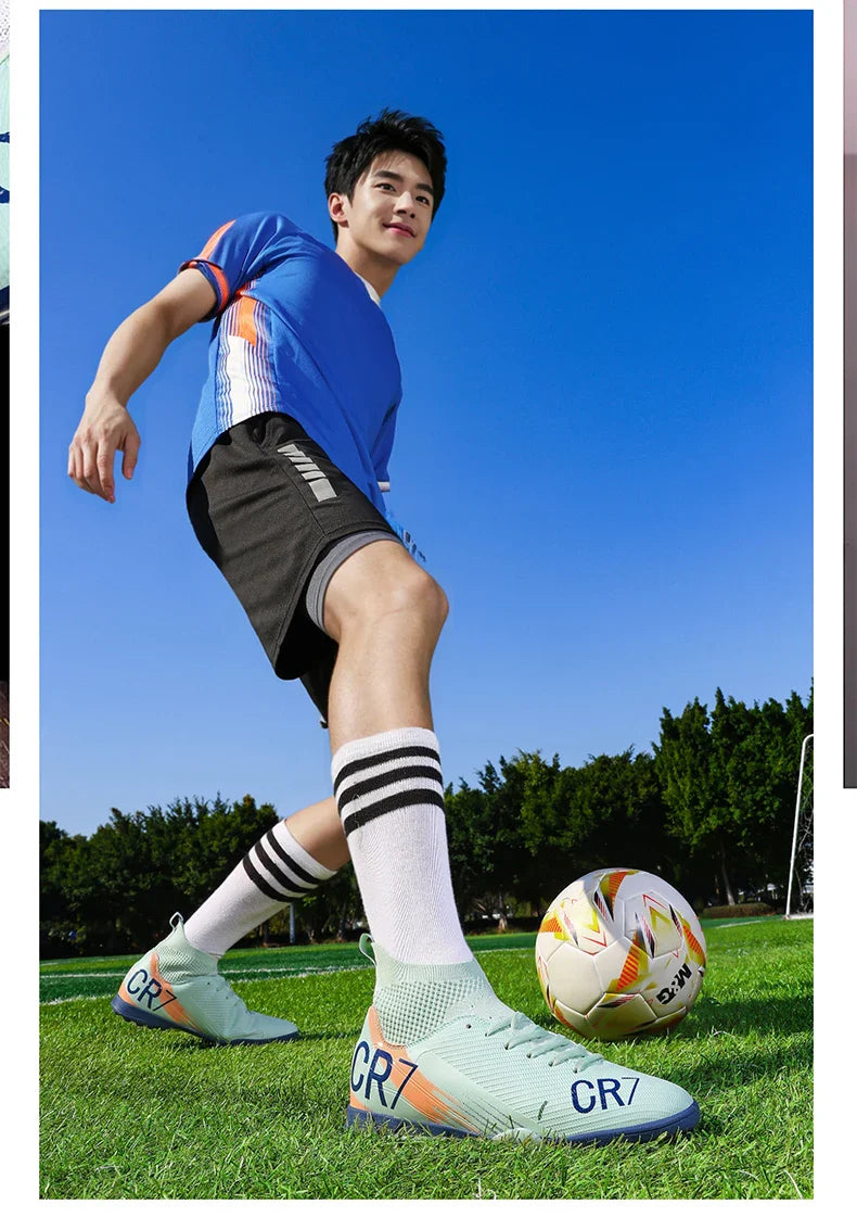 New Men Football Boots Hot Sale Professional Futsal High-quality Soccer Shoes Cleats Women Unisex Ultralight TF/FG Sneakers