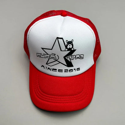 New Cool Street Hip Hop Letter Colorful Meshed Men Women Baseball Hats Cotton Summer Adjustable Breathable Snapback Sport Caps