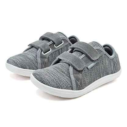 Kids Mesh Barefoot Shoes Little/Big/Kid Wide Toe Minimalist Sneakers Lightweight Hook Loop Breathable Casual Shoes
