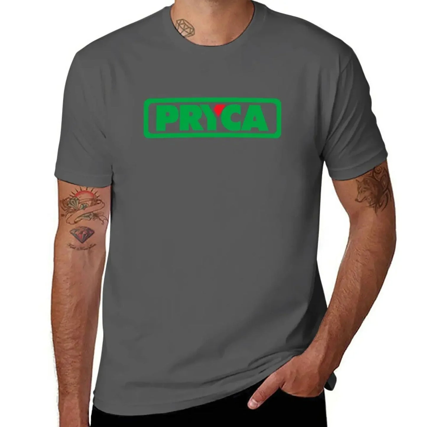 New Pryca T-Shirt kawaii clothes customs design your own outfits for men