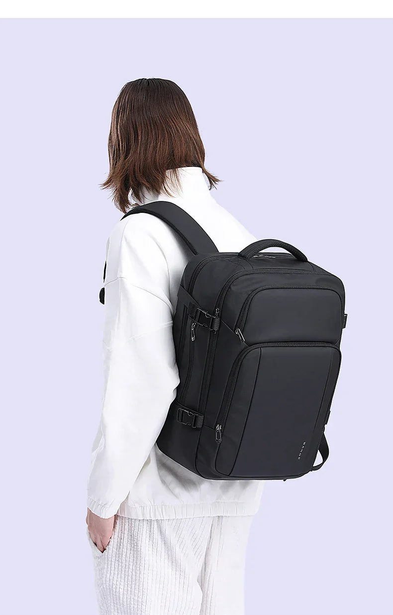 New Design Large Capacity Oxford Men 15.6 inch Laptop Backpack Softback Business Waterproof Backpacks with USB Charing