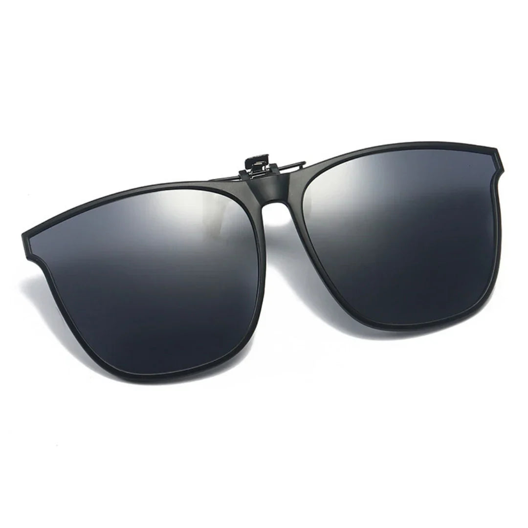 New PC Clip Sunglasses for Outdoor Fishing and Driving. Clip Sunglasses for Day and Night Use.