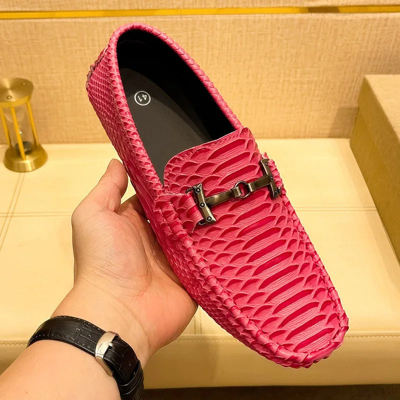 Summer Mens Outdoor Anti-slip Comfort Soft High Quality Men Breathable Flat Driving Shoes New 2024 Classic Casual Loafers