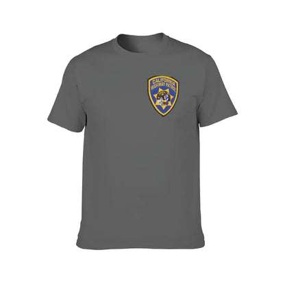 New California Highway Patrol T-Shirt kawaii clothes tees mens funny t shirts