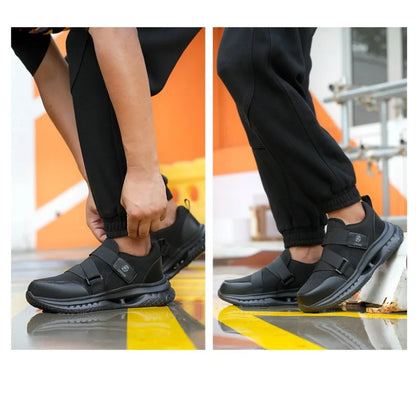 Lightweight Breathable Labor Protection Shoes Are Lightweight Anti Smashing Anti Puncture for Men A Must-have for Lazy People