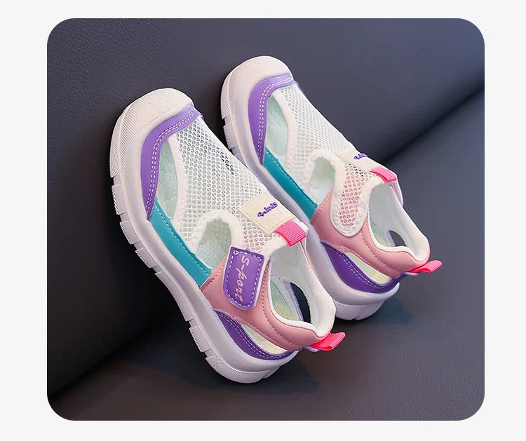 Unisex Children’s Sports Sandals 2026 New Summer Kids Barefoot Beach Shoes Non-slip Comfort Versatile Chic Outdoor Hiking Shoes