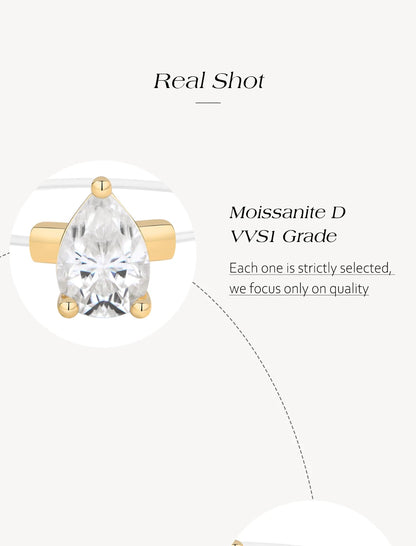 0.8CT DVVS1 Moissanite Rings for Women 925 Sterling Silver Creative Transparent Fishing Line Ring Handmade Jewelry Gift