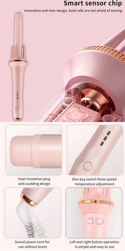 Automatic Curler Negative Ion Lazy Person Large Curling Wave Perm Household Small Type Electric Ceramic Spin Curling Iron