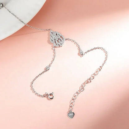 GRA Certified All Moissanite Bracelet for Women Sparkling Adjustable 14-19CM Sterling Silver 925 Jewelry Shiran Aloni