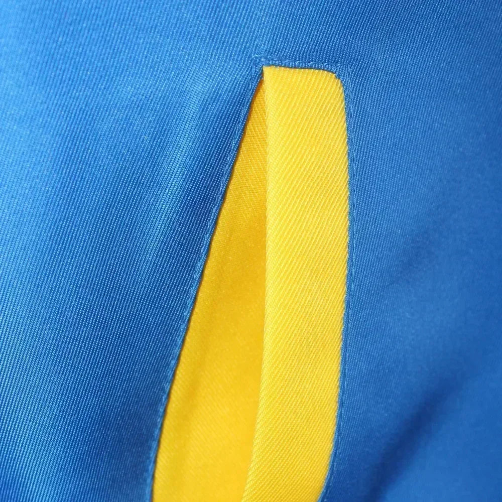 Ash Ketchum Cosplay Anime Clothes Men Blue Jacket Costume Boys Girls Cosplay for Party Trainer Pokemon Cap Gloves Set