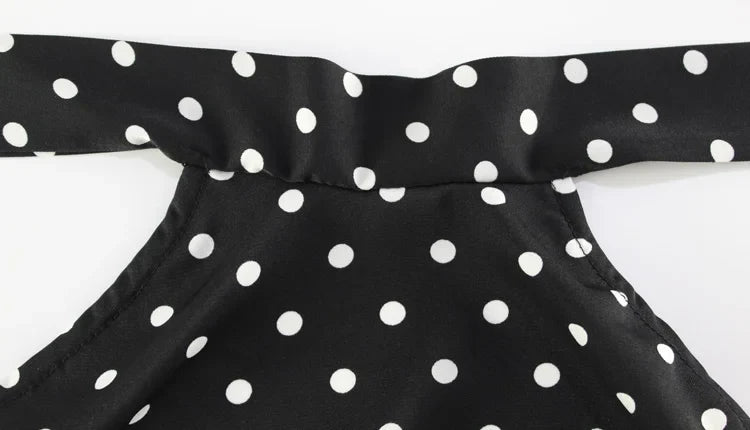 Dot Prints Halter Backless Sleeveless Elegant Party Outfits Women Dresses Summer Sheath Fashion Female Bodycon Trendy