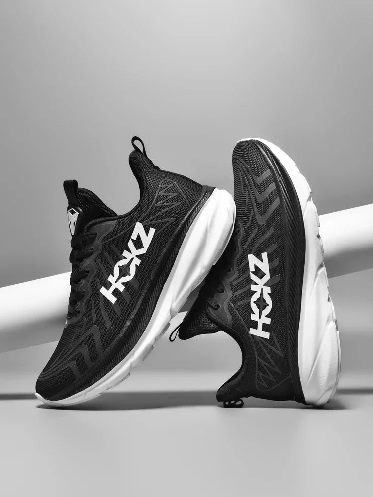 Tênis Masculino para Corrida Tênis para Trilha Tênis de Caminhada ao Ar Livre Tênis de Malha Tênis de Corrida Tênis de Luxo Amortecimento Respirável Antiderrapante para Casal Moda