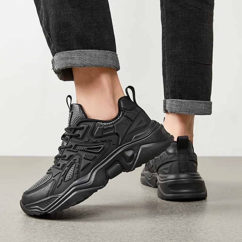 Shoes Four Seasons Breathable Light Non-slip Waterproof Oil-proof Kitchen work shoes Men's Outdoor Casual sports Shoe