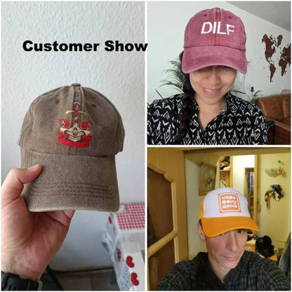 Custom Trucker Hat Logo Cotton Mesh Breathable Baseball Cap Women Men Summer Sunshade Mesh Cap 5 Panels Truck Hat Cap Wholesale