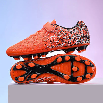 New Men Kids Soccer Shoes Cleats Match Grass Boys Professional Football Boots Ultralight Non-Slip Training Shoes Drop Shipping