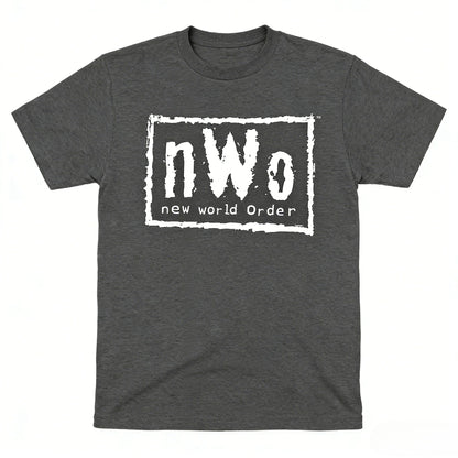 New nWo The Third Man 100%cotton men's shirt oversized Retro Print graphics shirts summer Women's Y2k O-neck Streetwear Tshirt