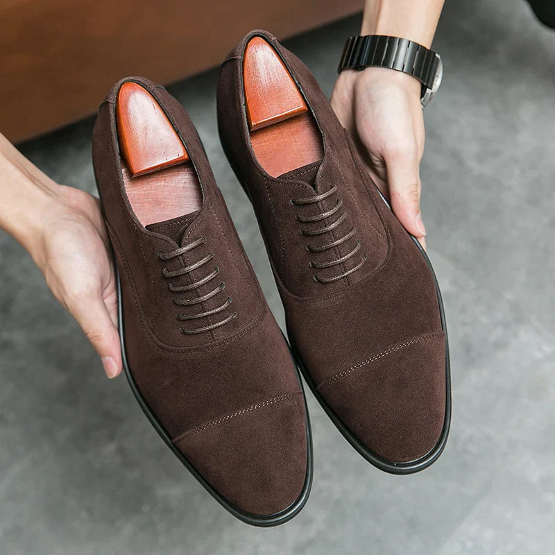 Dress Oxfords Men's Formal Shoes Casual Business Flats Leisure Footwear Party Loafers Retro Men Moccasins Zapatillas Para Hombre