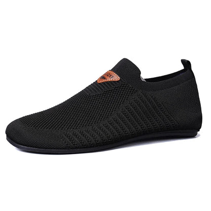 Men's Shoes Breathable Thin Bottom Light Driving Loafers Casual Socks Shoes Men Slippers Comfortable Walking Mens Shoes
