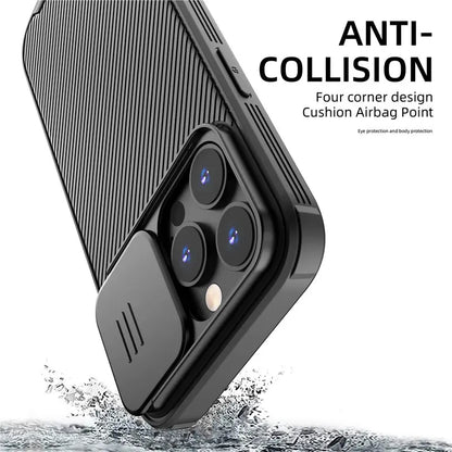 Slide Camera Lens Protection For Magsafe Magnetic Wireless Charging Case For iPhone 13 14 15 16 Pro Max Plus Soft Silicone Cover