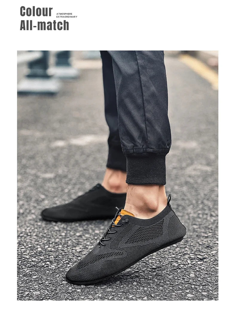 Men Lightweight Loafers Breathable Non Slip Casual Walking Shoes Classic Fashion Comfortable Loafers for Men Plus Size 47
