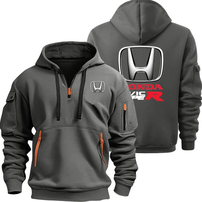 Men's Half-Zip Hoodie Spring Men's Sportswear 2026 New Casual Sports Hoodie