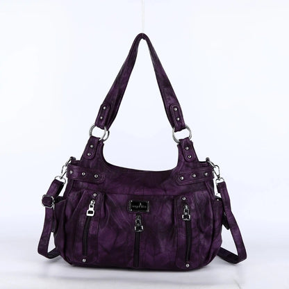 Winter Fashion Shoulder Bag for Women Soft PU Crossbody Handbg Large Capacity Messenger Bag Hobos Big Purse