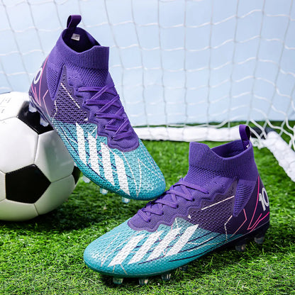 New summer anti-skid and wear-resistant long stud football shoes for men and women, for outdoor training