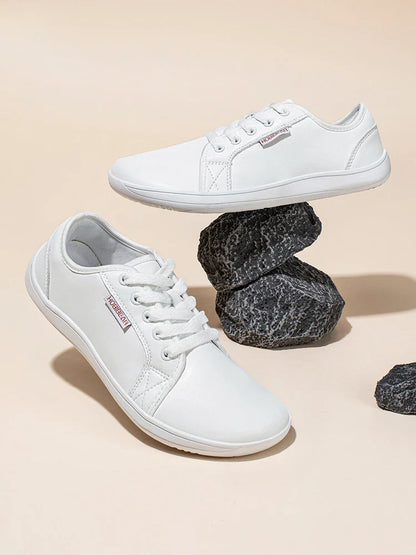 Minimalist Wide Toe Shoes Unisex Barefoot Zero Drop Sneakers Casual Artificial Leather Fashion Shoes