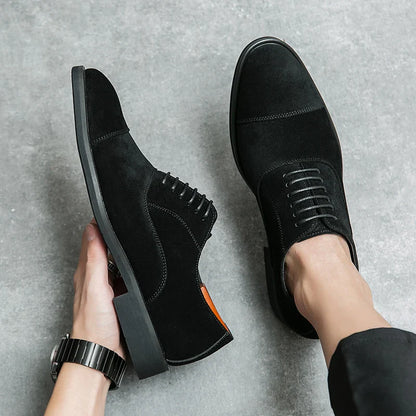 Dress Oxfords Men's Formal Shoes Casual Business Flats Leisure Footwear Party Loafers Retro Men Moccasins Zapatillas Para Hombre