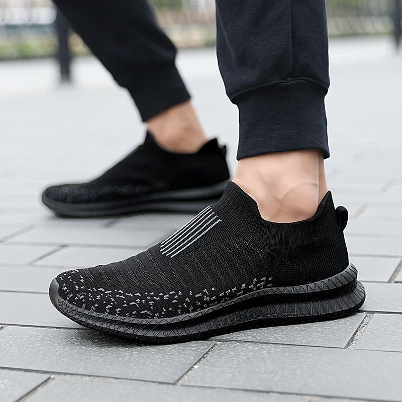Men Running Walking sock Shoes Fashion Casual Sneakers Breathable Sport shoes Lightweight Men Sneakers Casual Shoes