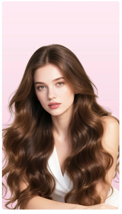 32mm Automatic Curling Iron with Negative Ion Ceramic Hair Care Buzzer Timer 4 Temperature Settings for Long Lasting Waves