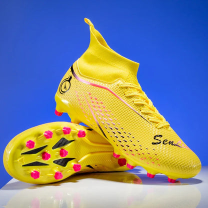 New MenFootball Boots High-quality  Soccer Shoes Professional Outdoor FG/TF Non-Slip Soccer Cleats Training Shoes Ultralight