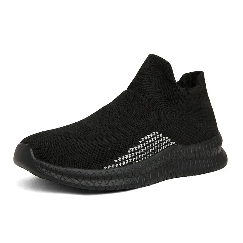Lightweight Men's Walking Shoes Outdoor Soft Male Casual Shoes Flexible Breathable Men Loafers Slip-on Footwear Sneakers 39-48