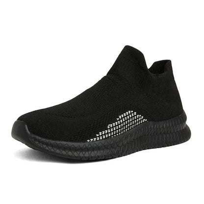 Lightweight Men's Walking Shoes Outdoor Soft Male Casual Shoes Flexible Breathable Men Loafers Slip-on Footwear Sneakers 39-48