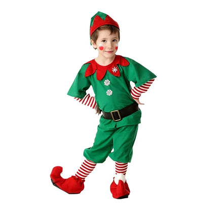 Roupa Infantil de Natal para Meninas, Vestido de Ano Novo, Conjunto de Natal Infantil, Fantasia de Natal para Meninos, Presentes de Festa de Carnaval para Crianças