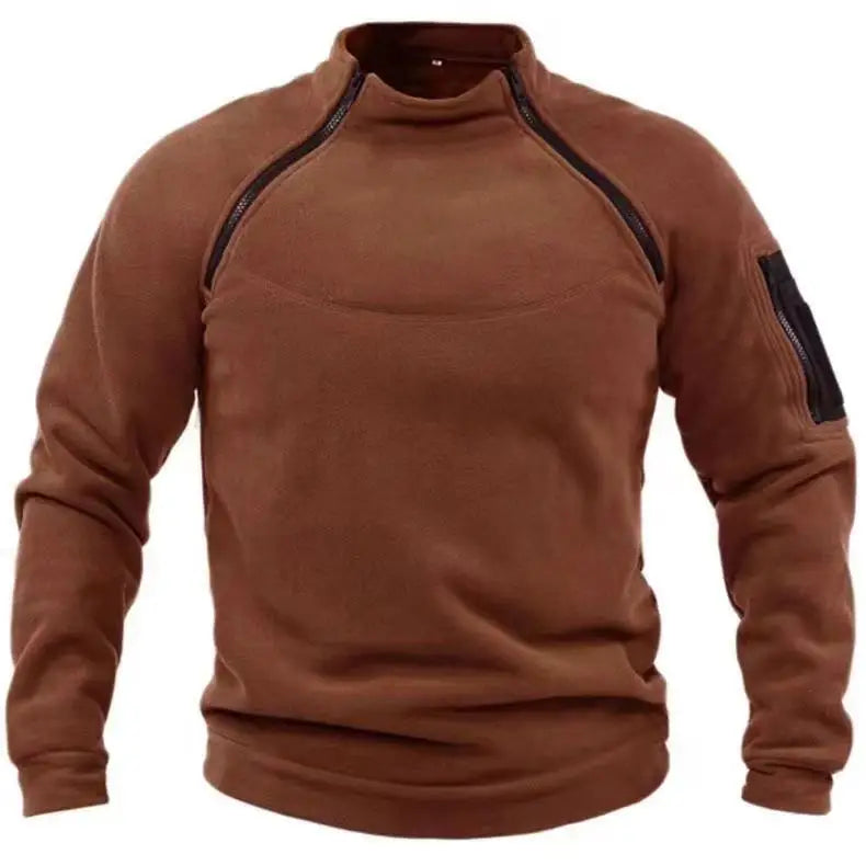 Men Winter Autumn Polar Fleece Tactical Military Combat Cargo Jackets Trekking Hiking Camping Climbing Casual Sweatshirt
