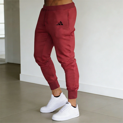 New Men‘s Triangle printing Casual Sports Pants Running Workout Jogging Long Pants Gym Sport Trousers for Men Jogger Sweatpants