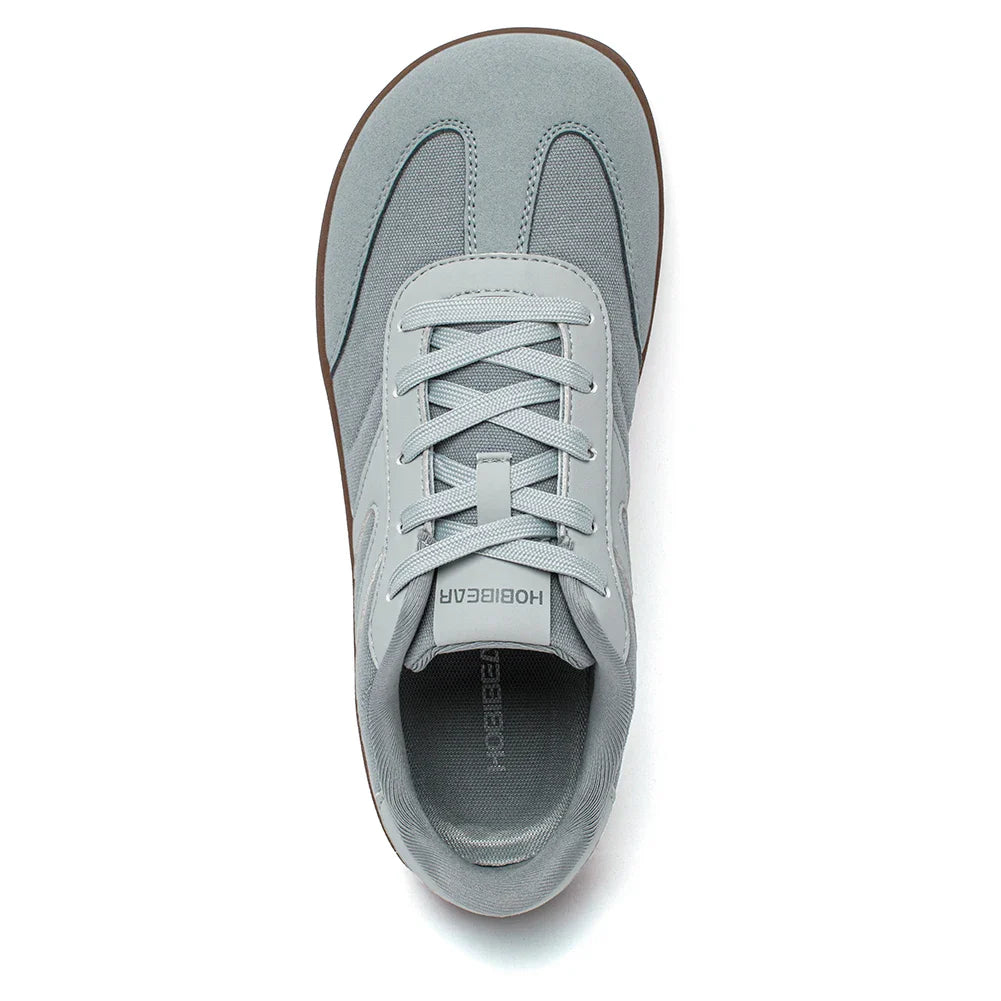 Barefoot Wide Toe Sneakers Unisex Zero Drop Minimalist Canvas Shoes Non Slip Lace Up Walking Sneaker