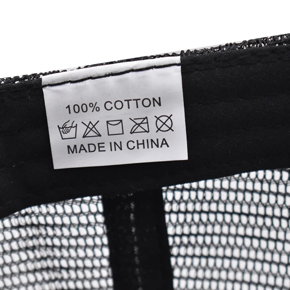 Vintage Washed Cotton Baseball Cap Women Men UV Protection Breathable Mesh Cap Visor Adjustable Hip Hop Caps