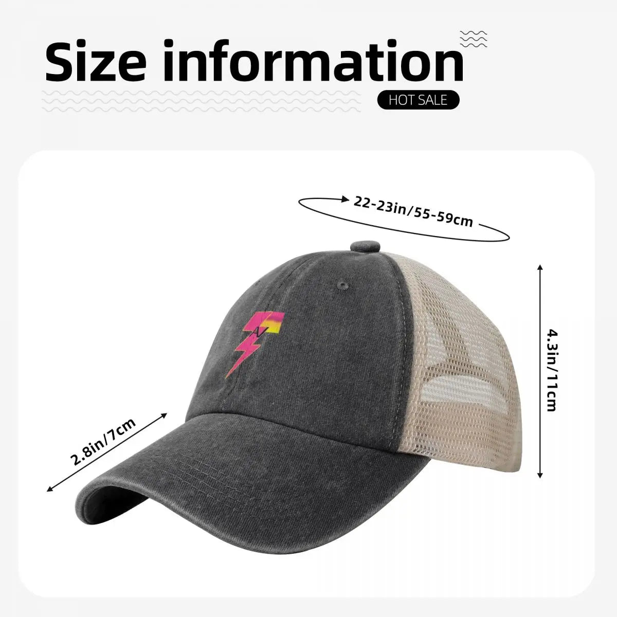 Multicolor Baseball Cap Cowboy