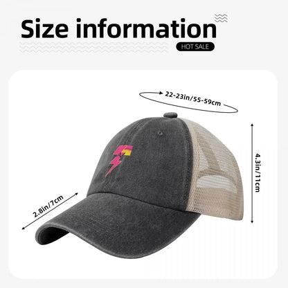 Multicolor Baseball Cap Cowboy