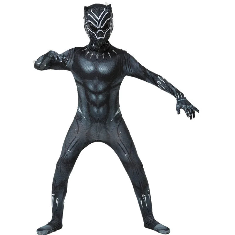 The Flash Black Panther America Cosplay Costume Bodysuit Jumpsuit Halloween for Kids Adult Jumpsuit  Toys Venom Symbiote