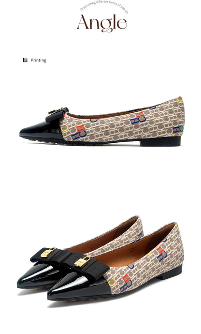 Women's Flat Shoes 2026 New Comfortable Sheepskin lined Casual Business Shoes