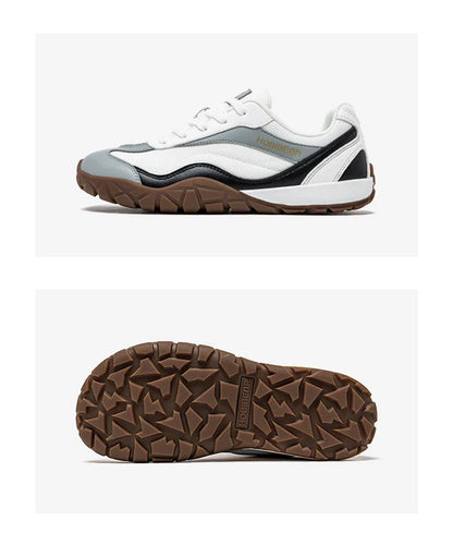 Barefoot Hiking Shoes Unisex Wide Width Trail Running Sneakers Zero Drop Artificial Leather Retro Walking Shoes
