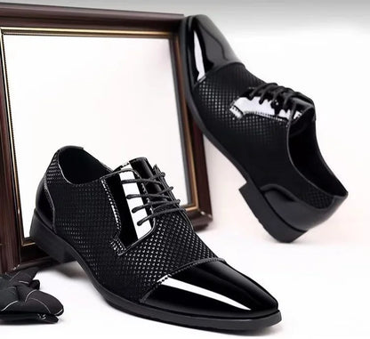 Dress Shoes Man Casual Business Pointed Toe Social Shoe for Men Breathable In Summer Leather Luxury Designer Clothing Low Price