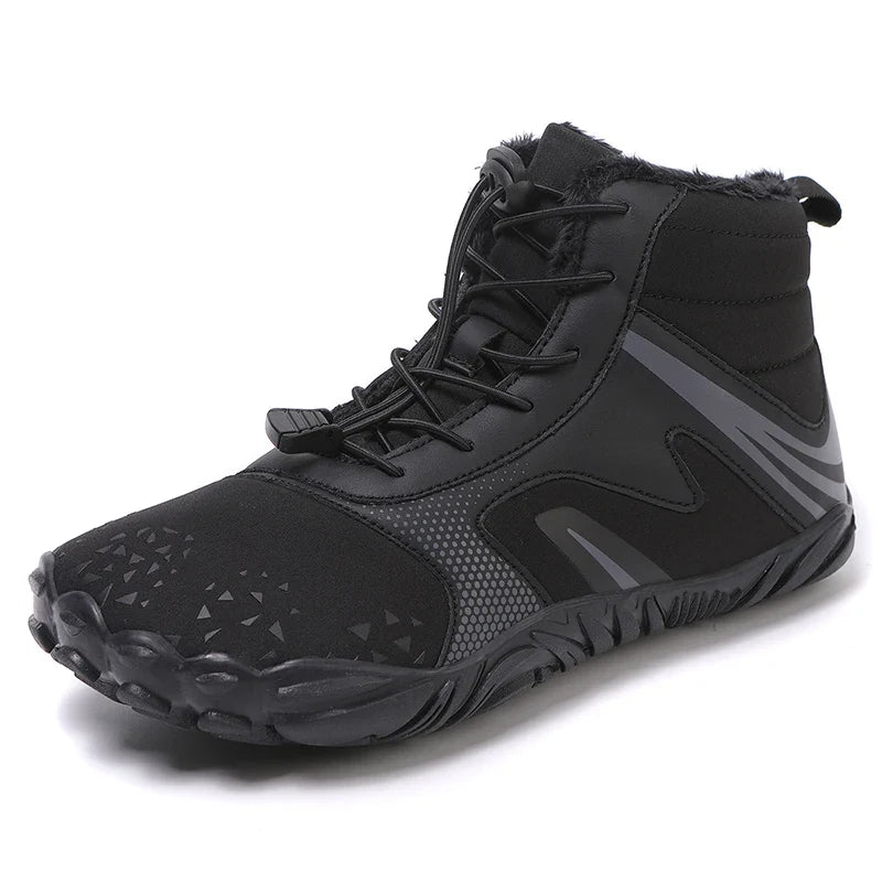Brand New Winter Boots for Men Women Snow BareFoot Outdoor Non-slip Warm Fur Casual Sneakers Plus Size Ankle Boots Hiking Shoes