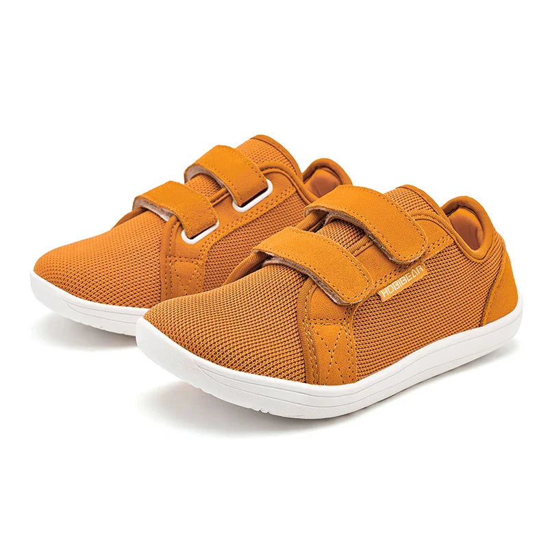 Kids Mesh Barefoot Shoes Little/Big/Kid Wide Toe Minimalist Sneakers Lightweight Hook Loop Breathable Casual Shoes