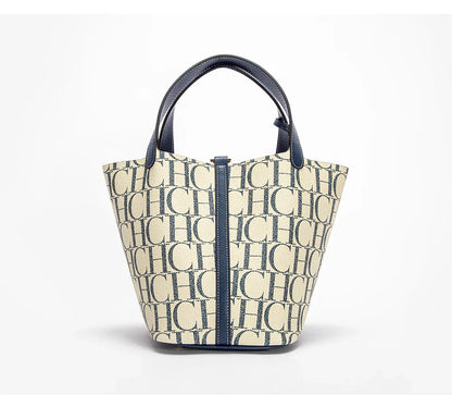 Large Capacity Commuter Travel Handbag Luxury Brand Fashion Texture Letter Printed Women's Shoulder Bag