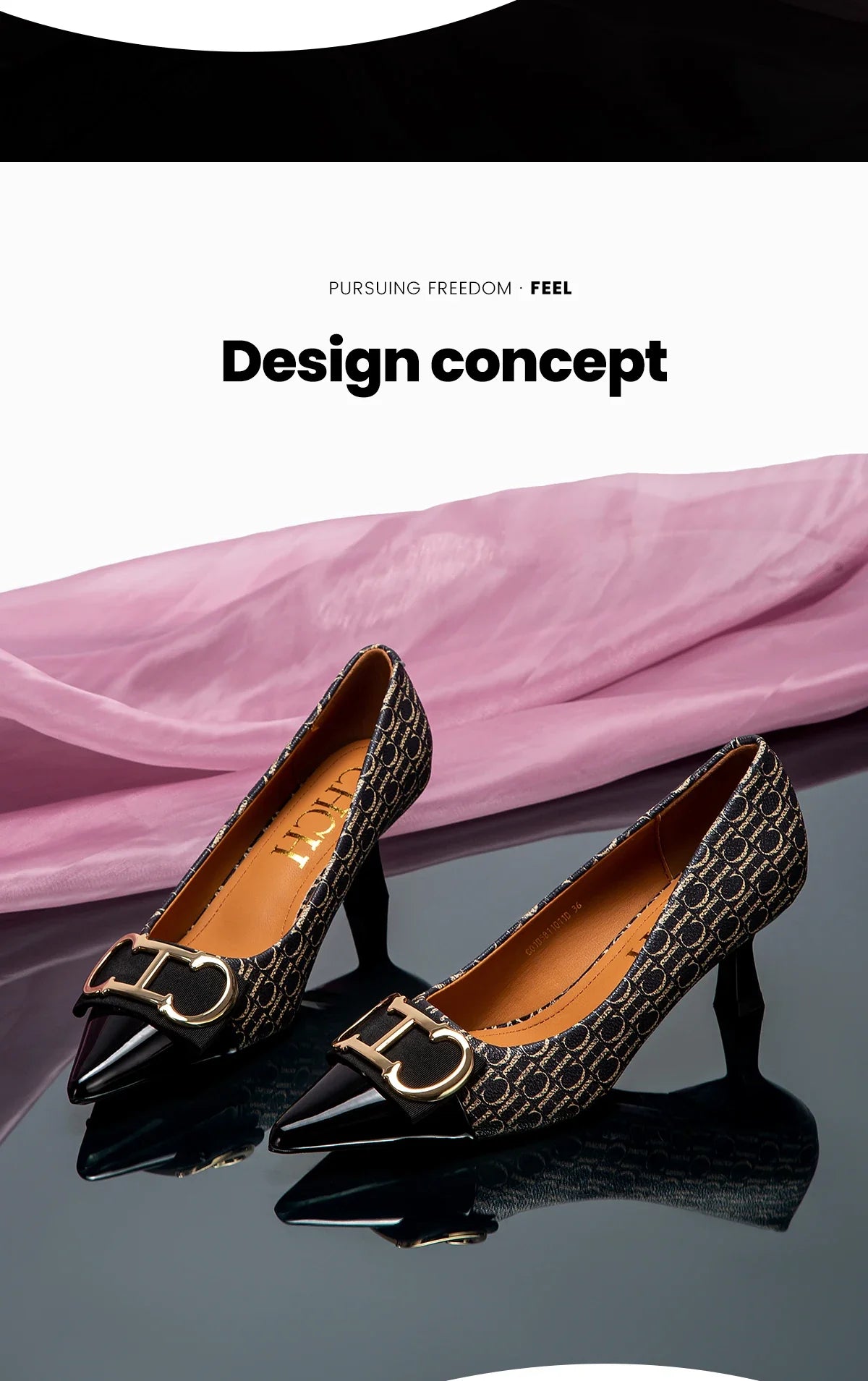 High Heels Women's Luxury Design Sandals Metallic Flower Square Toe Fine Heel Party Dress Shoes Brand High Heels 2024 Fashion